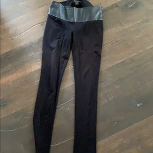 Guess by Marciano black pants with leather band